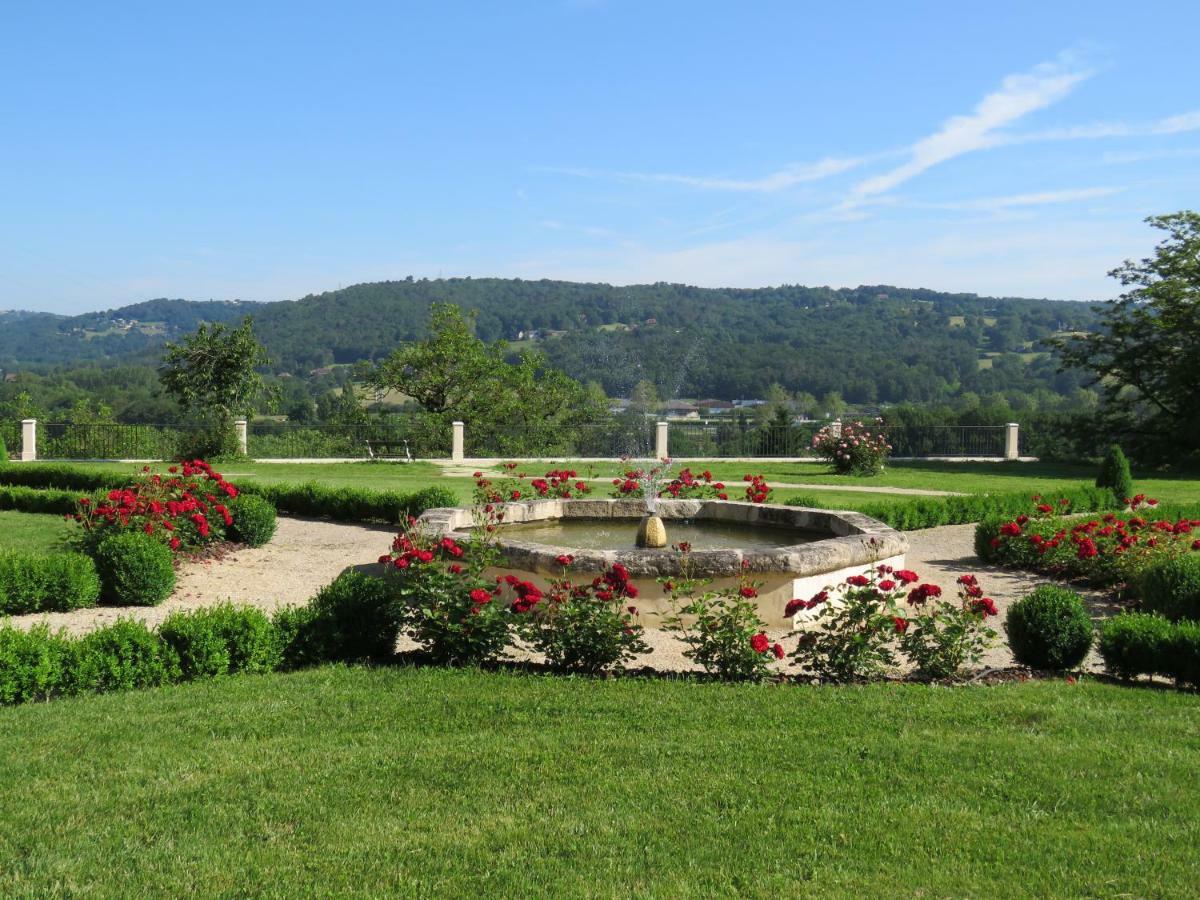 Château de Gaubert Bed & Breakfast Terrasson Exterior foto